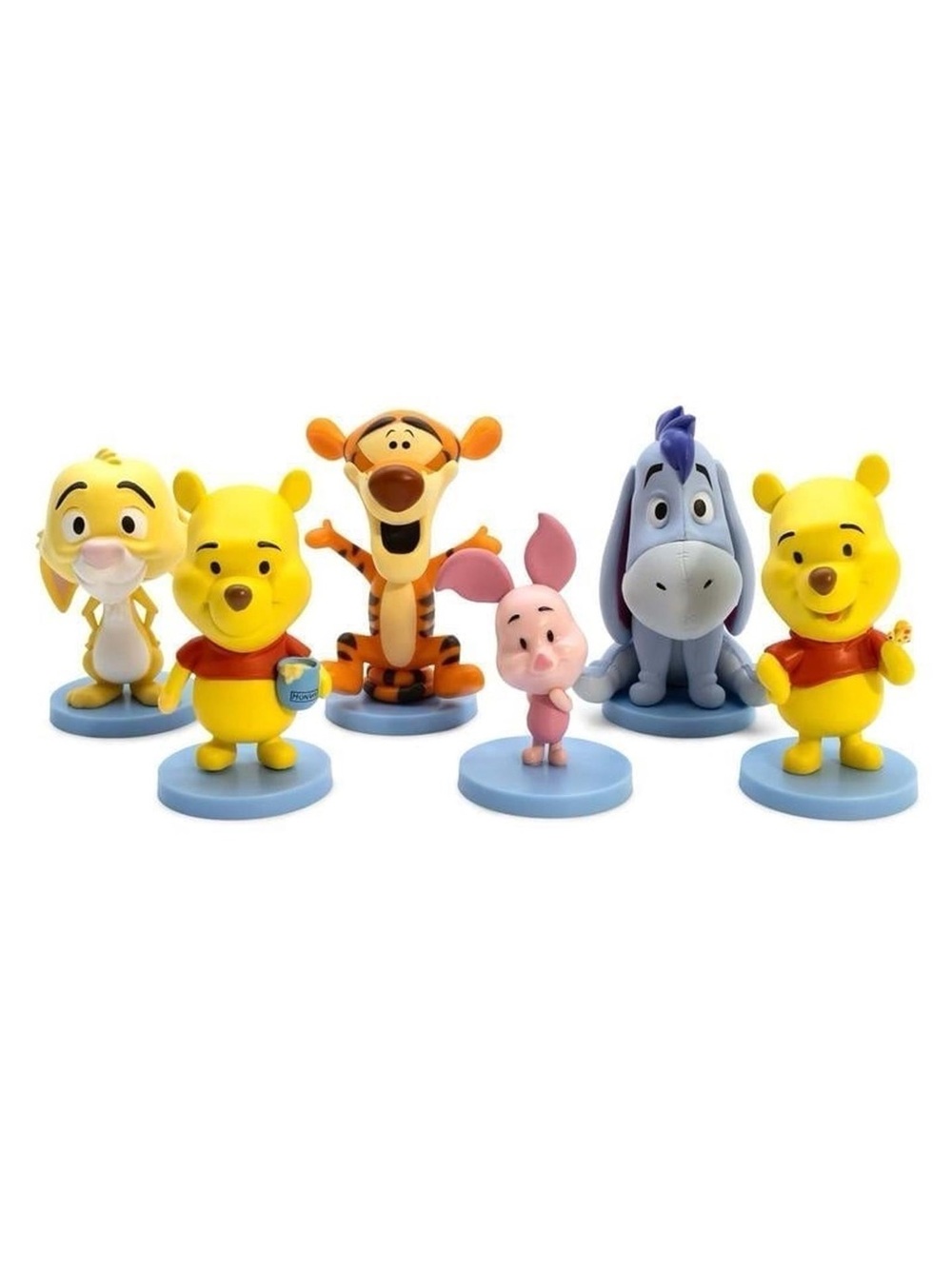 6pcs Winnie the Pooh Character figure Set